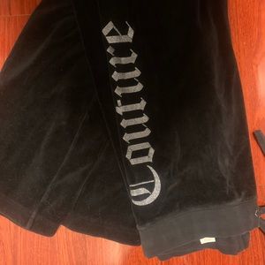 BLACK JUICY COUTURE PANTS IN M